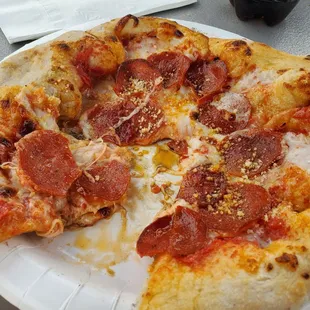 Pepperoni pizza