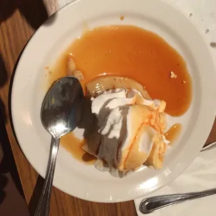 Great Fresh Flan for the finale!