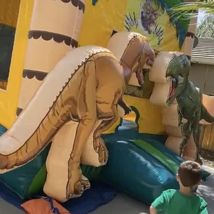 Front 3D Dino jumper