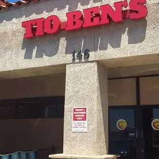 Outside of Tio Ben&apos;s