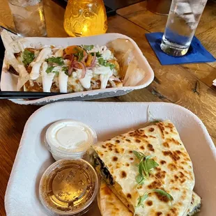 Crunchin&apos; Quesadilla and Pollo Pibil Enchiladas