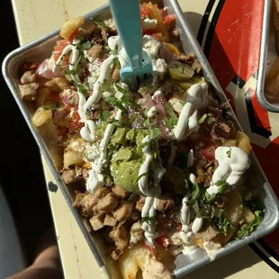 Pochos with Chicken