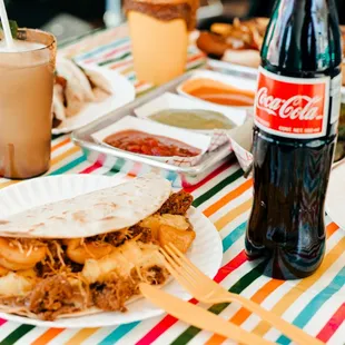 Super taco con coke!