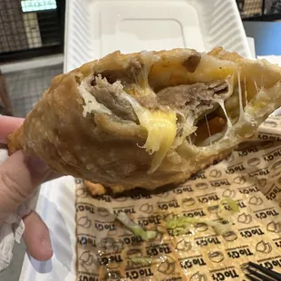Steak & Cheese Empanada