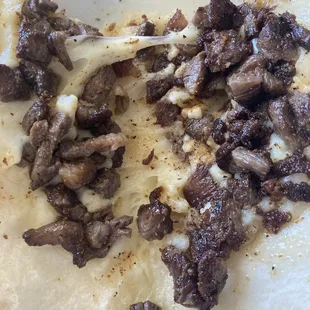 Carne asada quesadilla