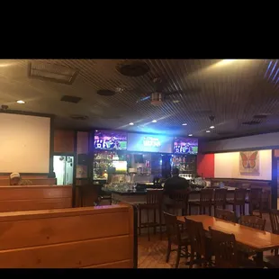 the interior of a restaurant