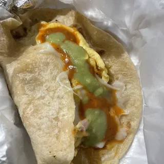 Bacon Breakfast Taco