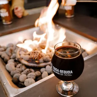 S'mores out by the firepits!