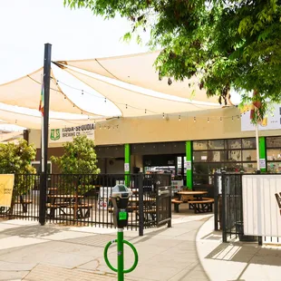 Lots of shade and seating!