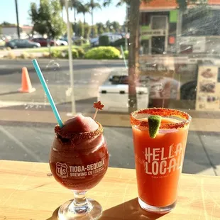 sour beer slush, NA miche