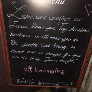 A nice serving of biblical wisdom the world needs to see more of :)