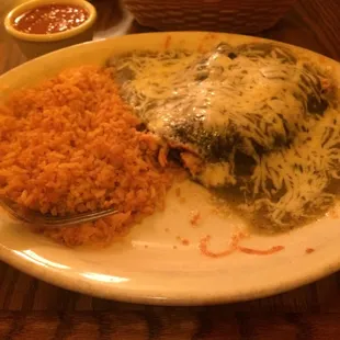 Santa Fe Enchilladas special