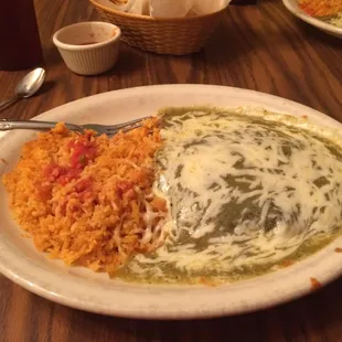 Wednesday&apos;s special Sant Fe enchiladas