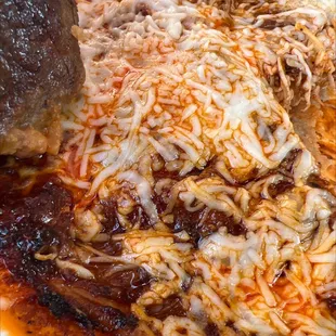 I&apos;m not sure how to convey on how bad the food is.  This is Enchiladas !!!!!