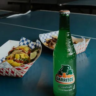 Jarritos and Tacos Al Pastor