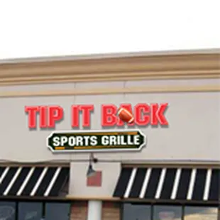 the front of the restaurant