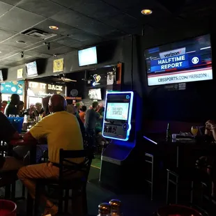 Great place for watching NFL.