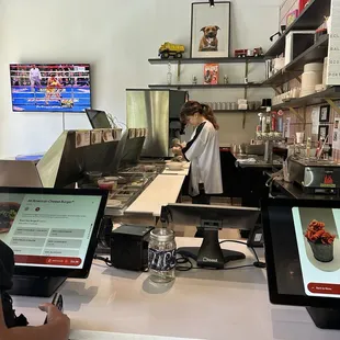 Inside tablets and staff