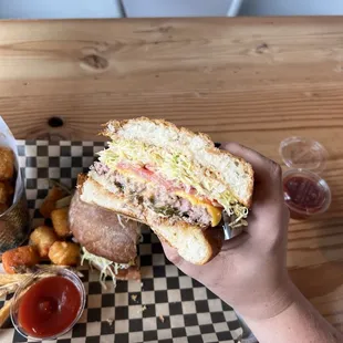All American Cheese Burger