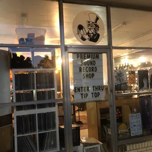 Record store from outside