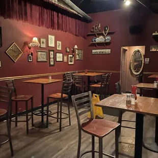 tables and chairs