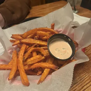 Sweet Potato With Spicy Mayo
