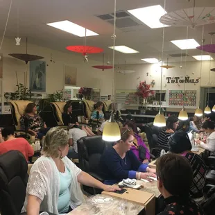 Private party of 13!