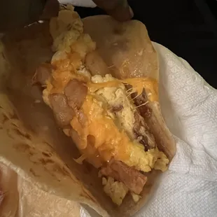 No bacon in my second taco