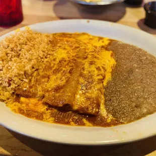 Cheese Enchilada Plate