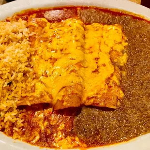 Cheese Enchilada Plate