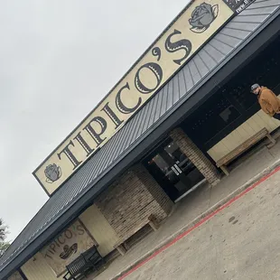 Outside looking at entrance