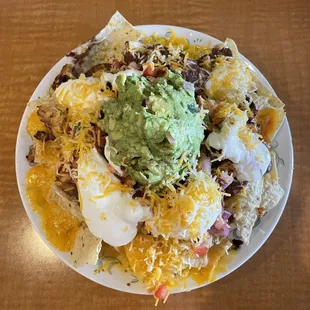 Chicken Nachos (Nachos con Pollo)
