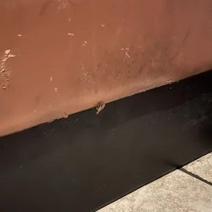 Booth area towards the back of the restaurant.