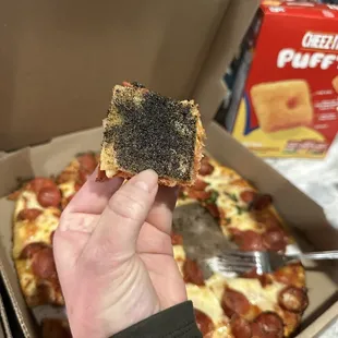 Extra char on the bottom. Yuck