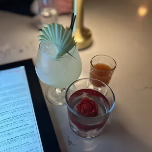 Green Apple Mocktail, Welcome Shot, Go with Gin