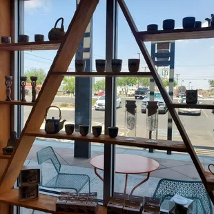 Loving the geometric shelving