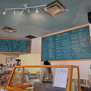 Menu had something for everyone.