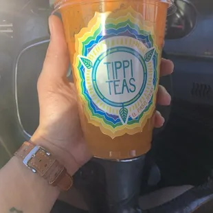 Very tasty fresh juice made to order! Carrot, celery, cucumber, lemon and a few other things.