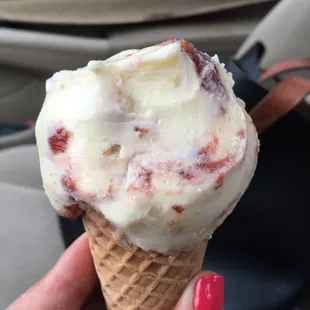 Strawberry cheesecake! A very good decision