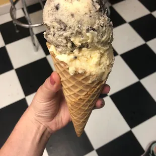 Cookies and cream :)