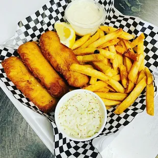 Fish 'n Fries, fresh-made &amp; available at Tippins Market!