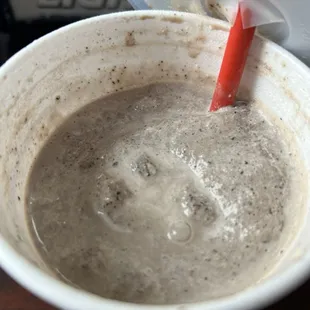 Cookies and cream shake