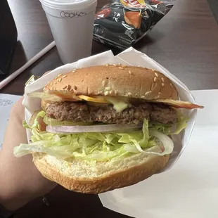 Bacon cheeseburger