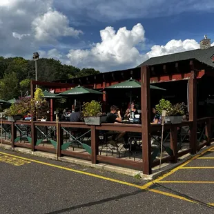 Cute outdoor patio area