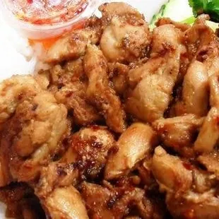 spicy garlic chicken