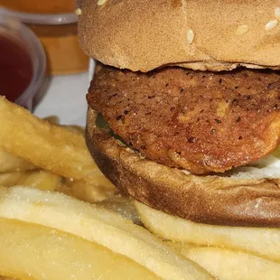 chicken sandwich w. fries