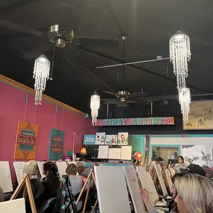 Inside of cute studio.