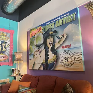 More of that Artistic, fun vibe!