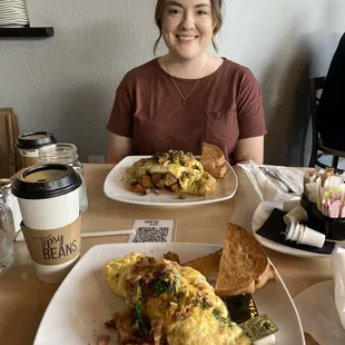 Had the best omelette of my life here!The atmosphere was super cute. Lots of fun drinks too. It was busy but we still had great service.