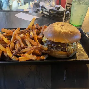 The Smash Burger it tastes as good as it looks!!